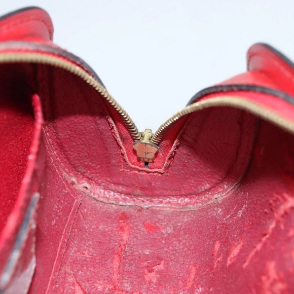 LOUIS VUITTON Epi Dauphine PM Pouch Castilian Red M48447 LV Auth th5819 - Picture 13 of 16